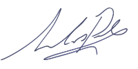 Nick Poole signature